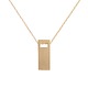 wisiory MONOLITH big / gold necklace