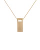 wisiory MONOLITH big / gold necklace