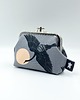 portfele damskie Żurawie Origami Grey Double