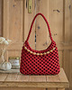 torby na ramię Makramowa torebka Soho Bag - bordo