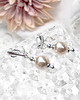 klipsy WYSYŁKA 24H-ROMANTIC PEARLS - EKSKLUZYWNE KLIPSY srebro i perły