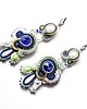 kolczyki soutache Sutaszowe kolczyki BALI