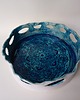 patery i talerze Duża patera ceramiczna mandala