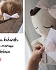 przytulanki dla niemowląt i dzieci Bobas - maskotka, przytulanka  personalizowana + kokardka dla dziecka