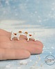 kolczyki ceramiczne Komplet jack russell terrier na zamówienie