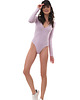 body damskie Perfect body OOH LA LA w kolorze lila