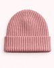 czapki damskie Czapka Simple merino różana