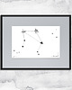 grafiki i ilustracje Oprawiona grafika zodiak Waga