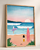 plakaty Plakat Surferki na plaży