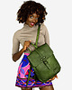 torby na ramię Miejski plecak damski skórzany handmade  - zielony