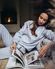 bluza bez kaptura damska Bluza KLASYK melanż