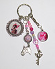 breloki Breloczek - Konik, pelargonia, kluczyk