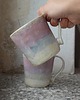 kubki Kubek ceramiczny różowy