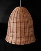 lampy wiszące Wiklinowy klosz do lampy wiszącej