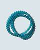 bransoletki ze szkła Turkusowy zestaw bransoletek