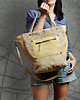 torby na ramię Bucket Bag Beżowa