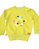 bluzy dla dziewczynki bluza OLIWKA W NEONOWE GROCHY