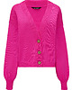 kardigany damskie Kardigan Wool Me Tender Fuksja 100% Wełna Merino