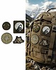 naszywki na ubrania Naszywki termoprzylepne outdoor survival bushcraft 4 szt zestaw