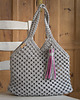 torby na ramię Makramowa torebka Beach Bag M szara