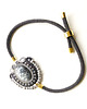 bransoletki soutache Elegancka sutaszowa  bransoletka GRIS