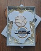 kartki scrapbooking Kartka na baby shower chłopca  (w pudełku)
