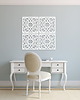 Ozdoby na ścianę DEKORACYJNE PANELE AŻUROWE, ZESTAW 4 DEKORÓW ŚCIENNYCH CORNEILLE, SHABBY CHIC