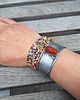 bransoletki wire wrapping Słupek  - bransoletka regulowana
