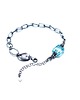 bransoletki wire wrapping Sztabka /blue sky /- bransoletka
