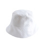 kapelusze damskie Bucket hat kapelusz kubełkowy czapka rybacka składany kapelusz  biały