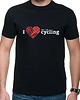 t-shirty męskie Koszulka T-SHIRT.  I love cycling