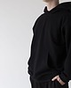 bluzy męskie Bluza z kapturem OVERSIZE Flow Black
