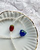 chokery Naszyjnik Malinka niebieska
