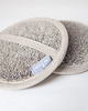 akcesoria dla niej Lniana gąbka frotte  soft dark natural