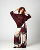 swetry damskie  Alpaka sweter Natalia- Wino