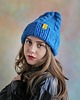 czapki damskie Czapka z warkoczami LULLABY 100 % alpaka