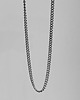 chokery Srebrny naszyjnik choker łańcuch pancerka