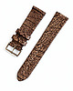 zegarki różne Pasek do zegarka  rozm: 20mm brązowy o fakturze kory drzewa