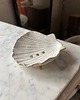 mydelniczki Ceramiczna Mydelniczka Handmade Muszelka Muszla  Mleczno Biała