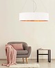 plafony Lampa wisząca z z dużym abażurem PORTO GOLD fi - 80 cm