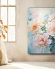 plakaty Peonie i róże - Plakat - Olej, Boho, Abstrakcja