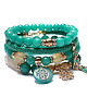 bransoletki z kamieni naturalnych Turquoise and ivory vol. 3 /05-10-2022/ - set
