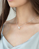 chokery Kryształ górski - Choker no.1 srebrny