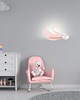 lampy do pokoju dziecka Kinkiet LED 5W dla dziecka różowy łabędź
