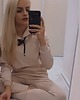 bluza z kapturem damska Bluza z kapturem beż Oliwia