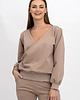 bluza bez kaptura damska Bluza ,,LUCCY"  Capucino