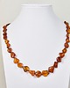 korale Naszyjnik  Korale Bursztyn Kamień naturalny