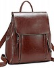 plecaki Plecak Damski skórzany brązowy skóra naturalna torba torebka plecaczek poje