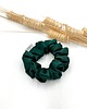 gumki do włosów Scrunchie Slim butelkowa zieleń