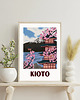 grafiki i ilustracje KIOTO - plakat  Japonia